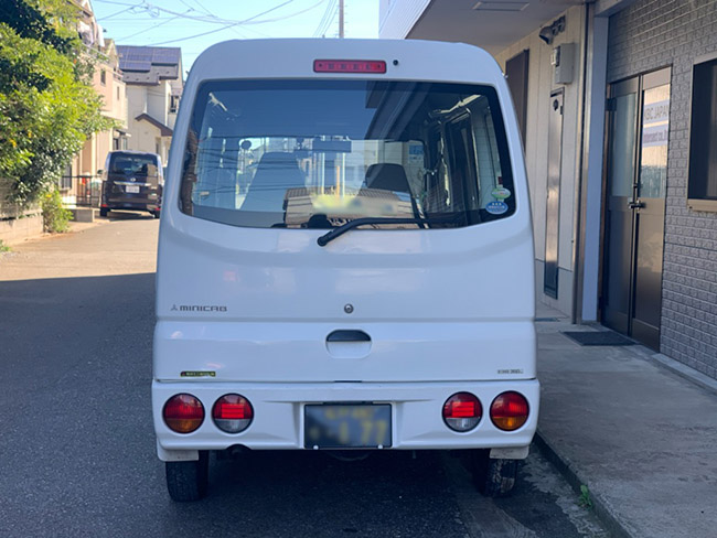 配送軽貨物リース車両 ミニキャブバン